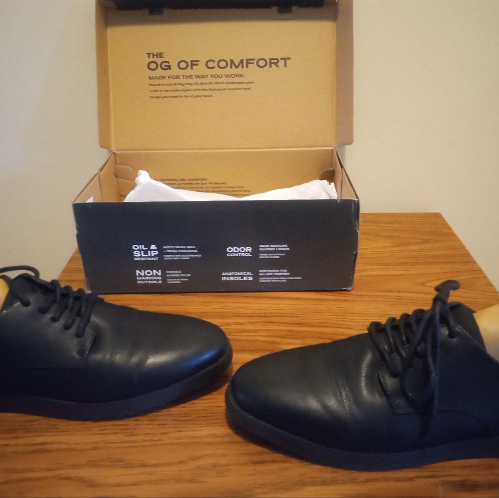 Men's Dr. Scholl's Shoes Men's Sync Work Slip Resistant Oxford(8)